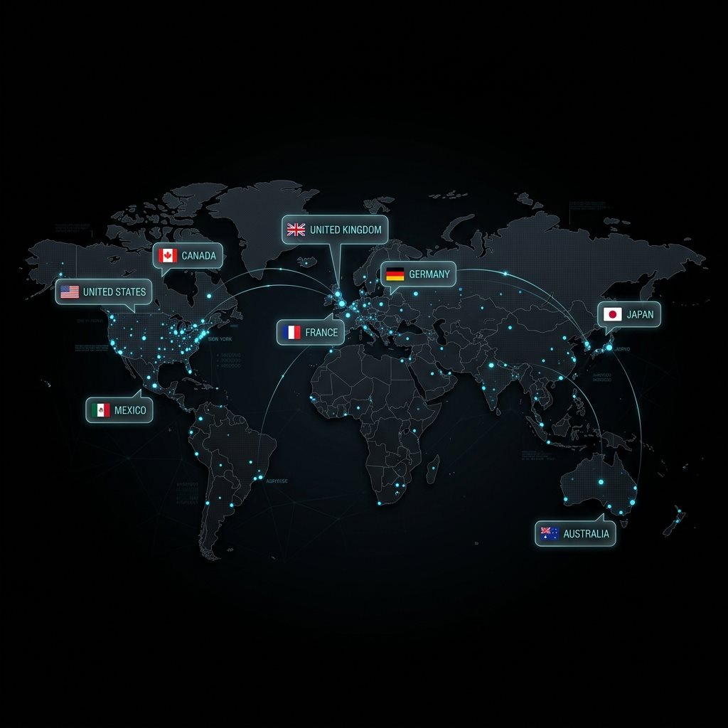 Ultimate Global Coverage IPTV Heat Map Grid